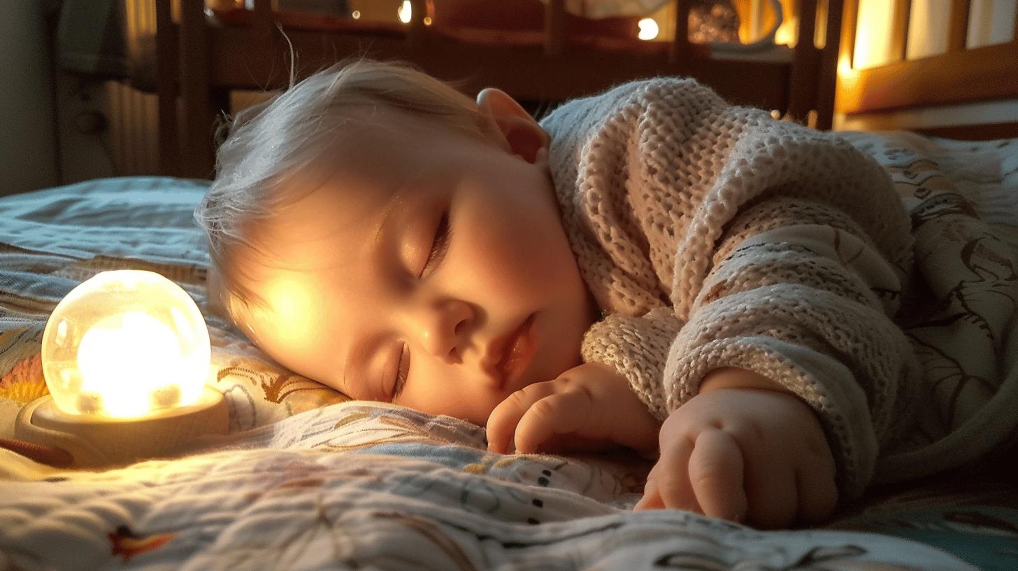 Bébé pleurs dans son sommeil: Causes et solutions